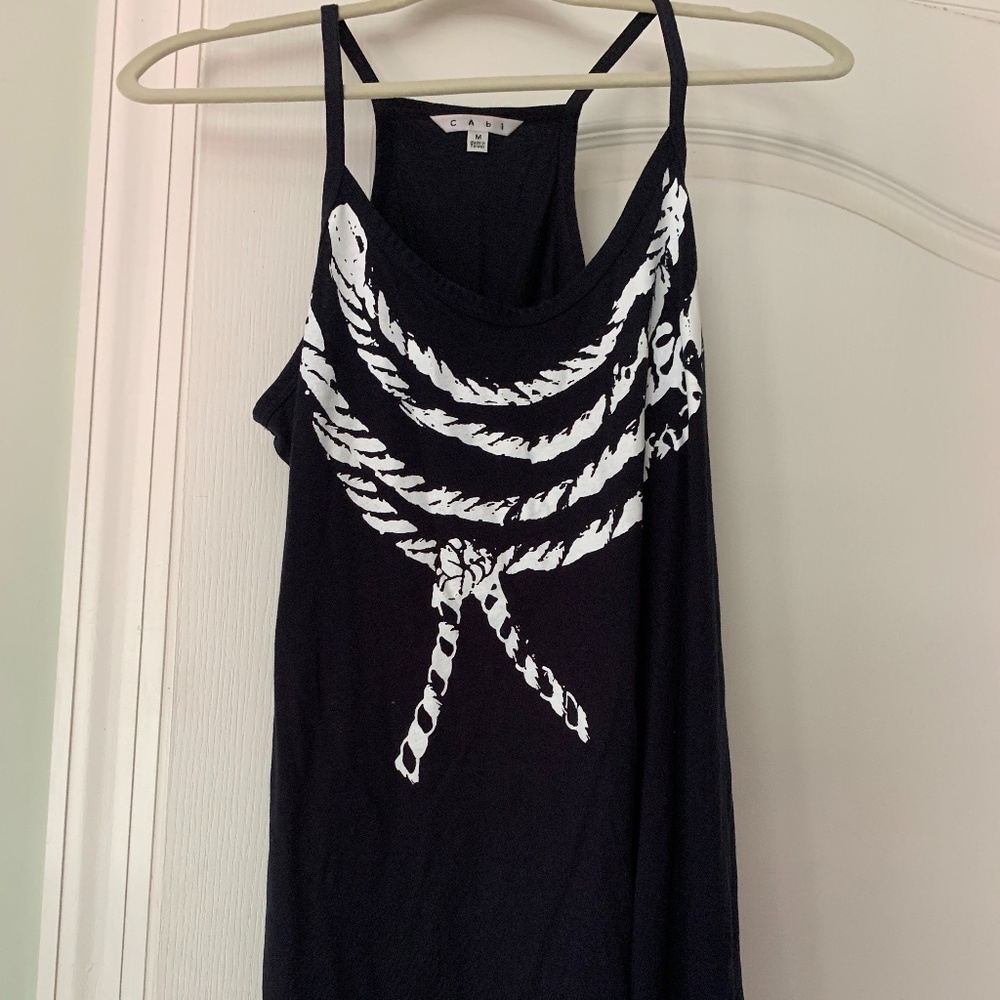 CAbi Nautical Ahoy Rope Tunic
